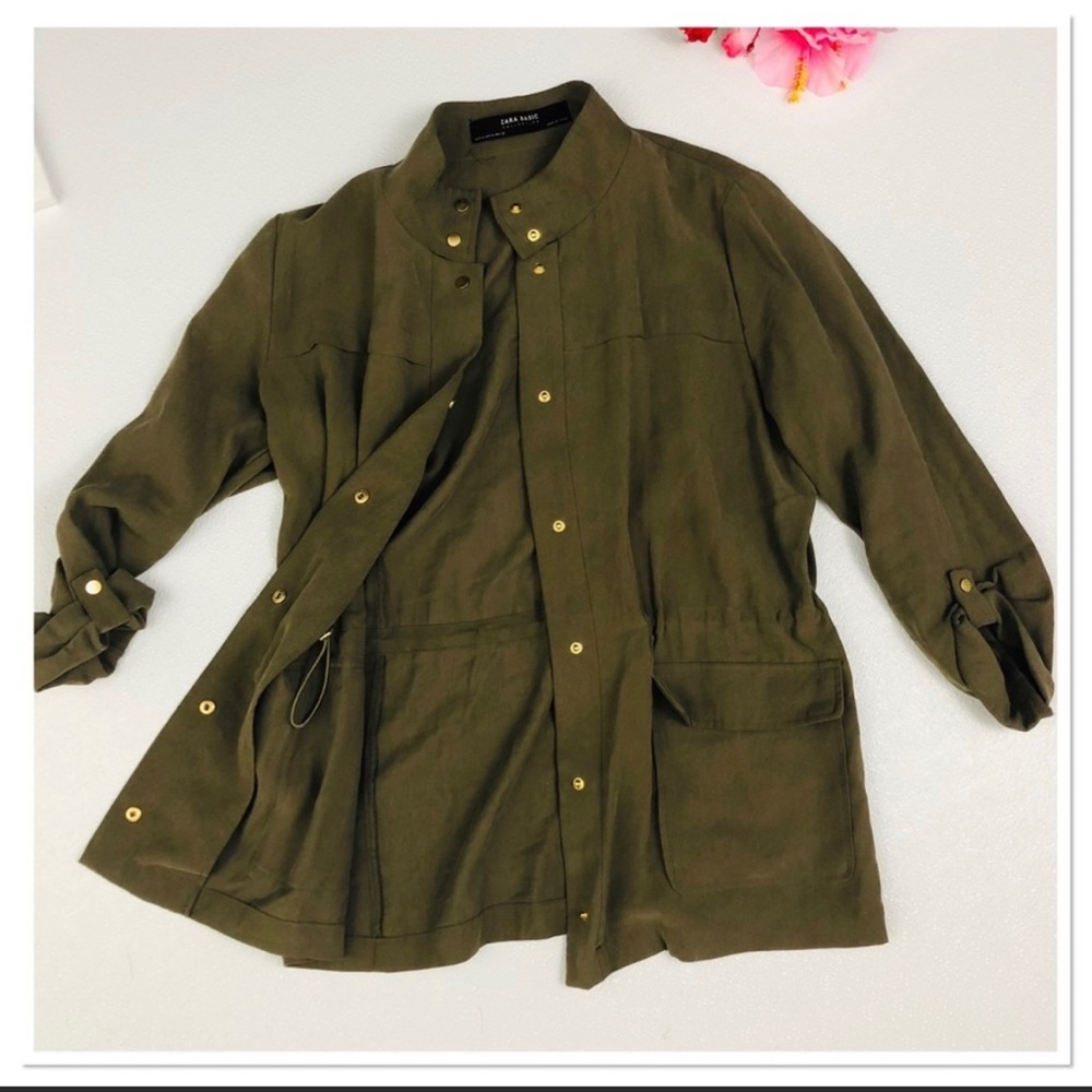 Basic Utility Military Jacket sz M